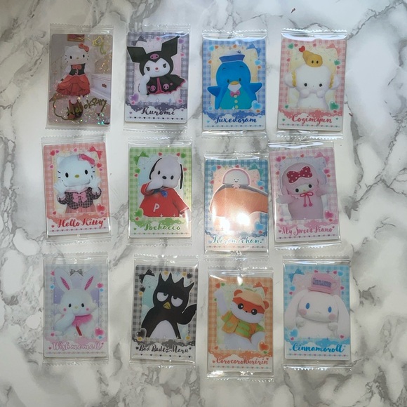 New SANRIO Hello Kitty and Friends mascot card lot - Picture 2 of 10